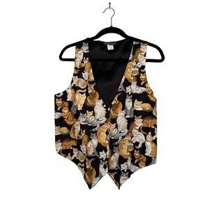 Retro Cat Lady Vest